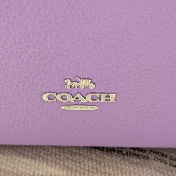 Coach Handbags - Authentic Purple Coach Crossbody Bag